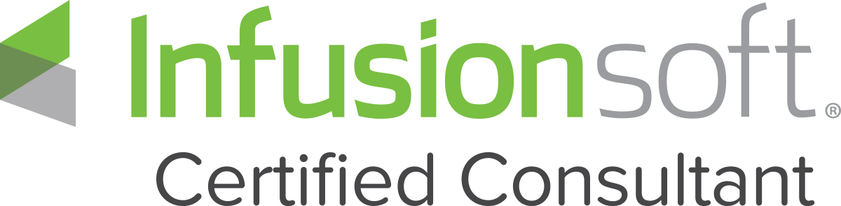 Infusionsoft Certified Consultant logo - dark