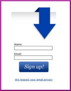Email Newsletter Sign Up Form Assistance