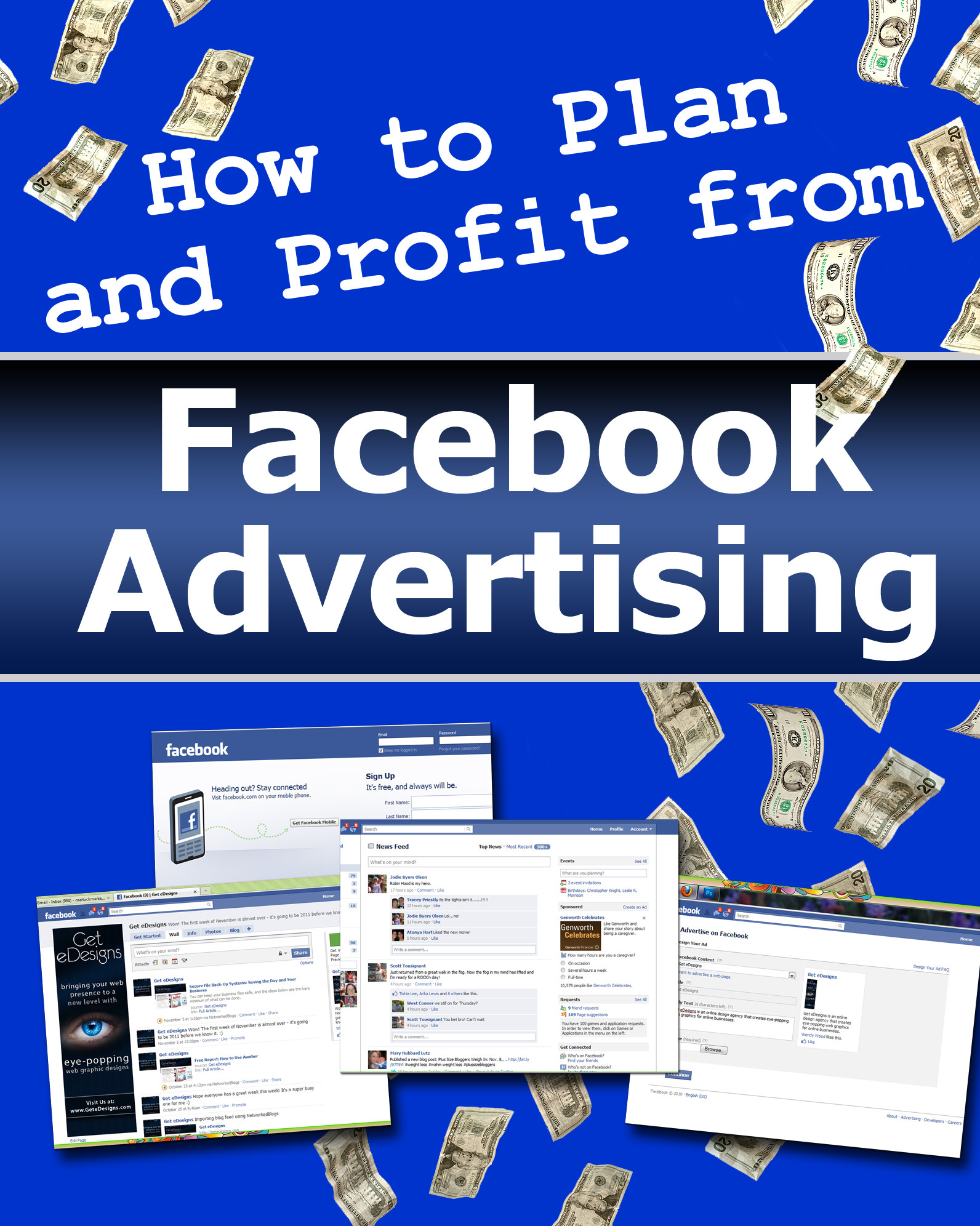 Facebook auction based system